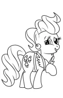 My little pony kleurplaat 7